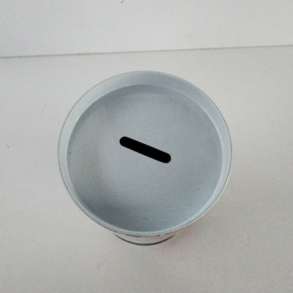 NEW Hello Kitty Sanrio Pink Tin Can Coin Bank - Picture 3 of 6